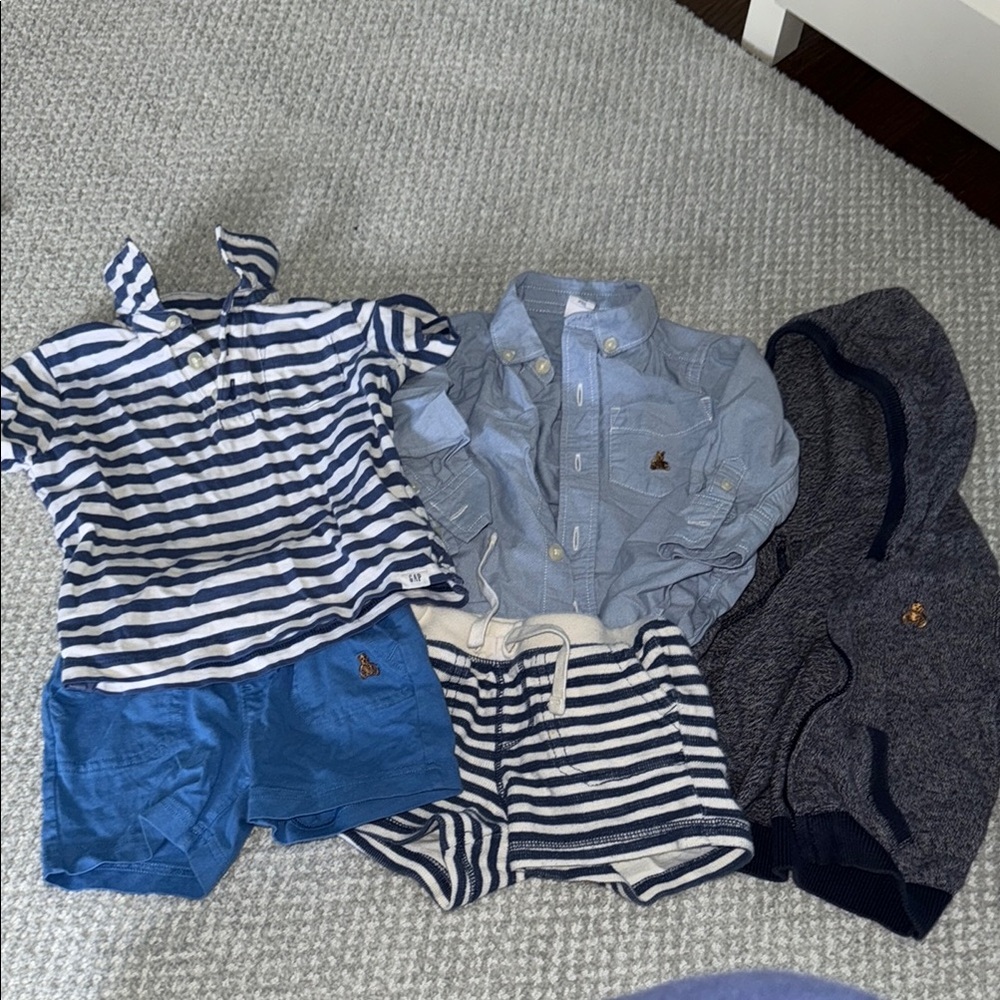 🐻💙Baby Gap💙🐻 EUC 5p Baby Boy Set 18-24m. All pristine and like new!